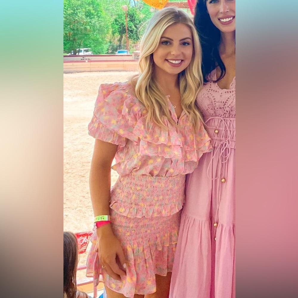 Love Shack Fancy Top and Skirt Set